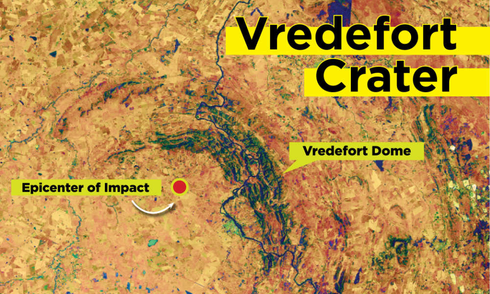 Vredefort Crater Much Larger Than Originally Thought