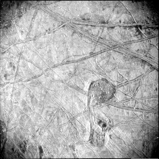 Europa Seen in Stunning Detail by JunoCam