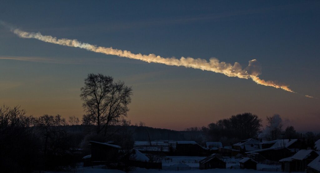 Shock-Darkened Rocks Found in Near-Earth Asteroid