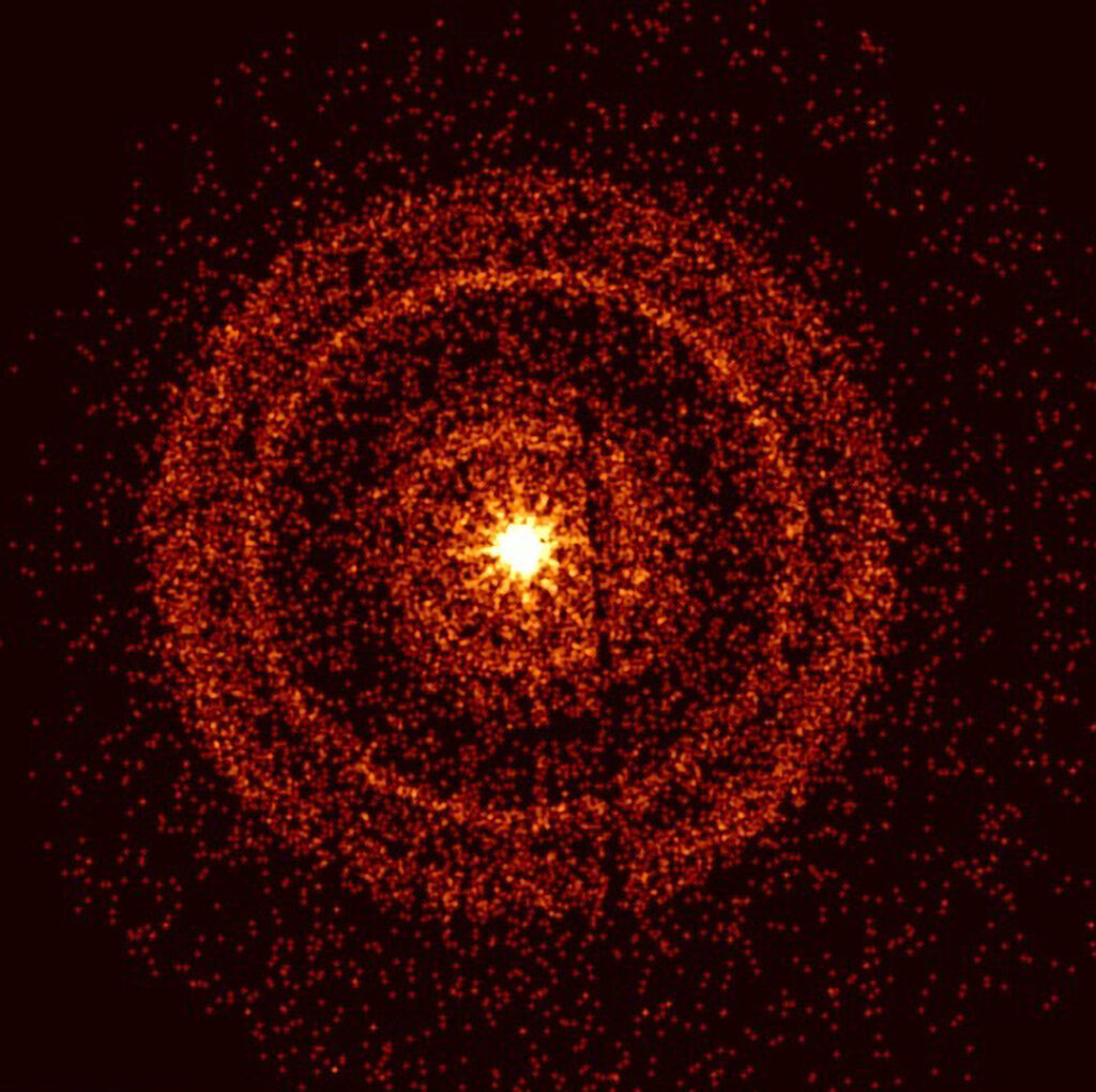 Massive Stellar Explosion Blasts Out Gamma Rays
