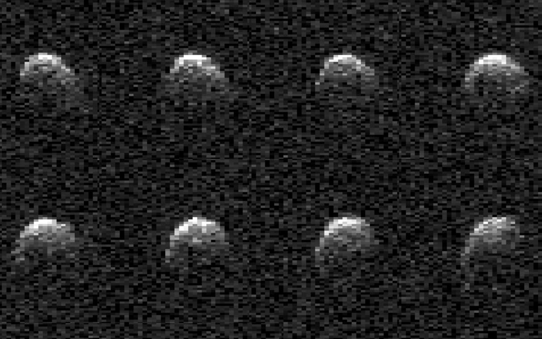 Using Radar to Watch Asteroid Rotation