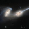Planetarium Shows merging galaxies