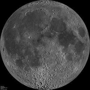 LROC WAC image of the Moon. Credit: NASA/LRO